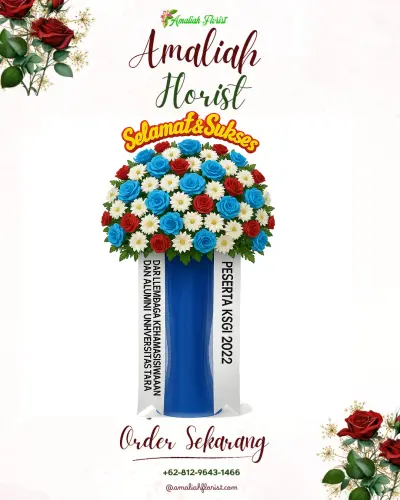 Standing Flower di Kawasan Industri Cilacap